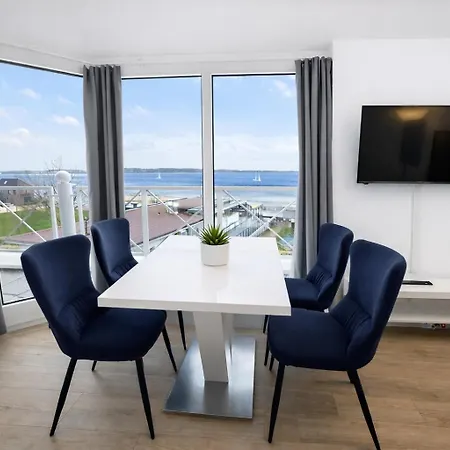 Daire Meerblick-apartment Fuer Bis Zu 3 Gaeste - Kueche & Balkon