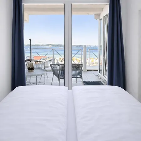 Daire Meerblick-apartment Fuer Bis Zu 3 Gaeste - Kueche & Balkon Laboe